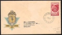 18042 Austrália Envelope Fdc 1955 Rotary Club U