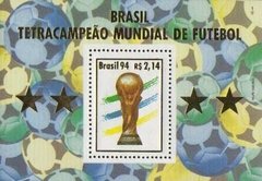 Brasil Bloco 098 Copa Do Mundo De Futebol NNN