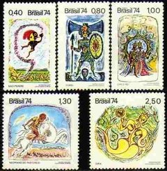 Brasil C 0829/33 Lendas Populares 1974 NNN