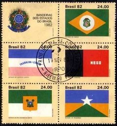Brasil C 1294/98 Bandeiras Dos Estados 1982 U