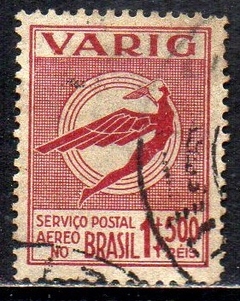 Brasil V 42A Varig Ícaro Filigrana Z U