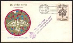 18278 Vaticano FDC Conclave Série De Ouro 1963