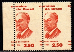 Brasil C 0451 Paulo Frontin Variedade Forte Deslocamento 1960 NNN