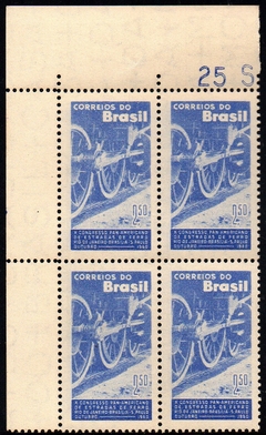 Brasil C 0452 Estrada de Ferro Quadra 1960 NNN (b)