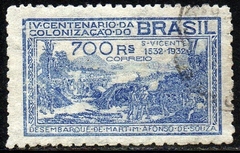 Brasil C 0045E São Vicente denteação 9-11-9-9 1932 U