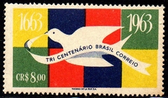 Brasil C 0484 Correios Pomba 1963 NNN