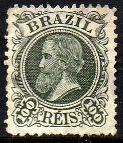 Brasil Império 49 D. Pedro Cabeça Pequena N