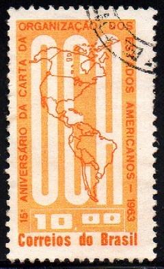 Brasil C 0490 Carta da OEA 1963 U (a)