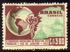Brasil C 0285 Congresso Medicina Do Trabalho 1952 Nnn