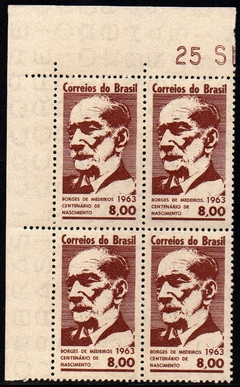 Brasil C 0502 Antonio Borges Quadra 1963 NNN (a)
