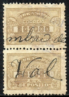 Brasil Depósito D 051 Numeral Par U (b)