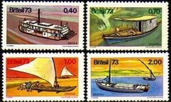 Brasil C 0819/22 Embarcações T¡picas 1973 Nnn