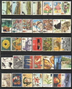 05241 Inglaterra 110 selos Modernos anos 90/2000 U - comprar online