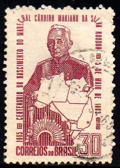 Brasil C 0526 Marechal Rondon 1965 U