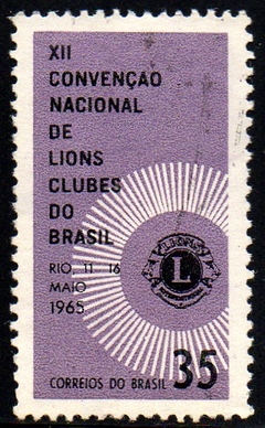 Brasil C 0527 Lions Club 1965 U (a)