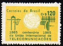 Brasil C 0528 UIT Telecomunicações 1965 NNN
