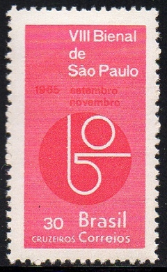Brasil C 0537 Bienal de São Paulo 1965 NNN