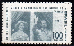Brasil C 0542 Visita dos Reis Belgas 1965 NNN