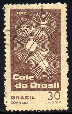 Brasil C 0545 Propaganda do Café 1965 U (a)