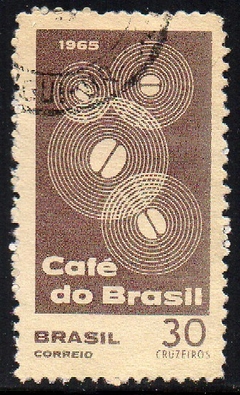 Brasil C 0545 Propaganda do Café 1965 U (b)