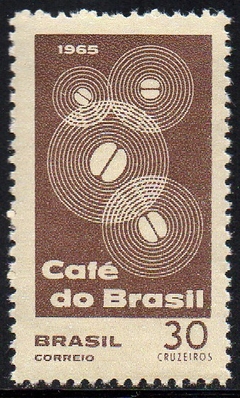 Brasil C 0545 Propaganda do Café 1965 NNN