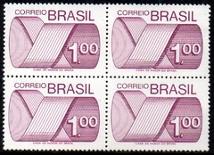 Brasil 552 Tipo Gravura Quadra NNN