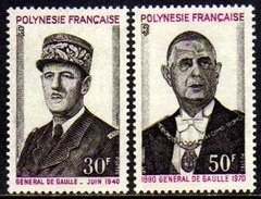 08553 Polinésia Francesa 89/90 General De Gaulle NN