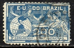 Brasil C 0006 Congresso Panamericano 1906 U (f)