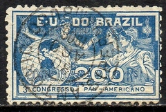 Brasil C 0006 Congresso Panamericano 1906 U (m)