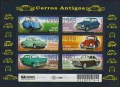 Brasil Bloco 120 Autom¢veis Antigos Carros Nnn