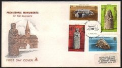 18789 Guernsey Fdc Monumentos Pr-hist¢ricos 1977