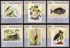 05394 Bahamas 111/16 Peixes P ssaros E Flores Nnn