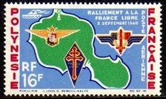 08584 Polinésia Francesa A 8 Rali Mapa Navio NN