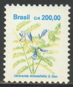 Brasil 684c Flora Brasileira Flores Azuis NNN
