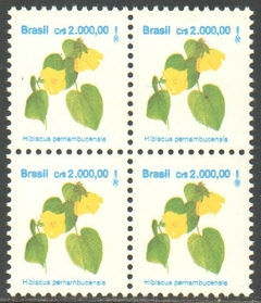 Brasil 687a Flora Brasileira Quadra NNN