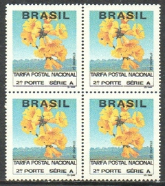 Brasil 690 Flora Brasileira Quadra NNN