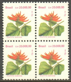 Brasil 694a Flora Brasileira Quadra NNN