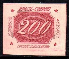 Brasil C 0070 B Exposição Filatélica com filigrana e sem Verge 1934 NN