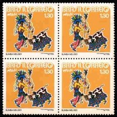 Brasil C 0748 Folclore Dança Do Bumba Meu Boi Quadra 1972 Nnn