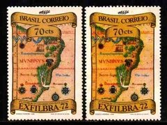 Brasil C 0749 + Variedade Mancha Amarelada Em Todo O Selo NN