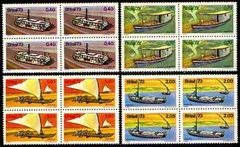 Brasil C 0819/22 Embarcações Típicas Barcos Quadras 1973 Nnn