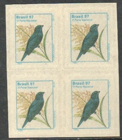 Brasil 740 Pássaros Urbanos Quadra NNN