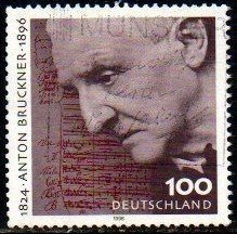 10041 Alemanha Ocidental 1720 Compositor Bruckner Munster NN