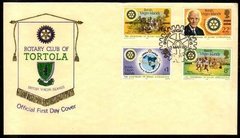 18009 Ilhas Virgens Envelope Fdc Rotary Club 1980 U