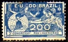 Brasil C 0006 Congresso Panamericano Com Leve Amenci N