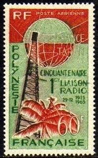 08576 Polinésia Francesa A 16 Torre De Rádio NN