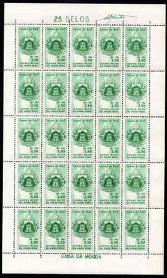 Brasil C 0459/60 Folha Completa Academia Militar 1961 Nnn