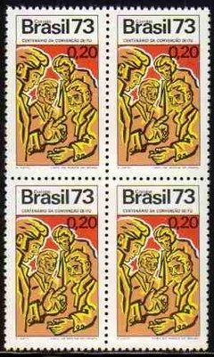 Brasil C 0787 Convencionais Quadra 1973 NNN