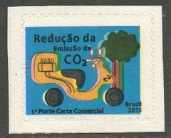 Brasil 864 Emissão de CO2 Cores Deslocadas NNN