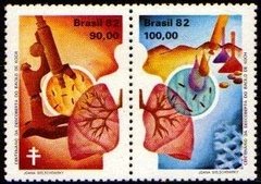 Brasil C 1248/49 Bacilo Da Tuberculose 1982 Nnn